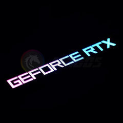 Graphics Card Side Panel RGB RTX AMD GeForce GPU Modify 5V 3Pin ARGB AURA SYNC PC Case DIY MOD