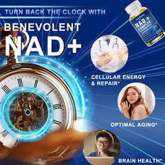 NAD Supplement Extra Strength for Women & Men, Resveratrol, PQQ, CoQ10 & Vitamin B3 – Energy Antioxidant,Cell Health Support