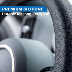 Car Steering Wheel Cover Protective Cover Soft And Odorless Silicone Texture Steering Wheel Cover Car Steering Wheel Protection
