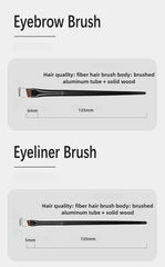 فرشاة تحديد العيون ذات الرأس المائل A102 فرشاة الحواجب ذات الرأس المسطح فرشاة الحواجب Eye Aegyo sal فرشاة مكياج بودرة الحواجب