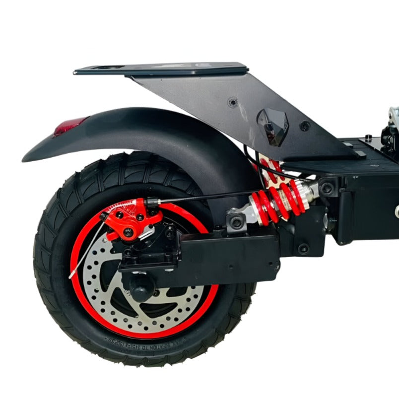 Q5 Pro Dual Motor Electric Scooter – 48V, 18AH, 2000W Power in Red