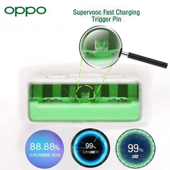 كابل OPPO الأصلي USB Type C Super Vooc سلك شحن سريع OPPO Find X5 X6 X3 Pro N2 Flip Reno10 8 7 6 Pro A77 A78 A98