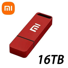 Xiaomi 16TB USB 3.2 Flash Drive 8TB Type-C Interface Metal Real Capacity Memory Stick High Speed Pen Drive Flash Memory U Disk
