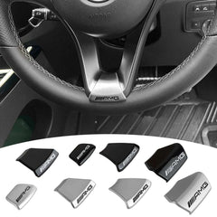 ABS Car Steering Wheel Emblem Sticker Interior Badge Decoration for Mercedes Benz W205 W168 W108 AMG W176 W204 W212 GLC CLA GLA
