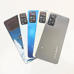 For Xiaomi Redmi Note 11 Pro 4G 5G , A+ Glass Back Rear Housing Cover 11E Pro Back Door Replacement Hard Battery Case