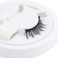 Magnetic Eyelashes 1/2 Pairs Handmade 3D Mink Lashes Reusable False Eyelashes Set Natural Long Fake Eyelash Makeup Tweezers Tool
