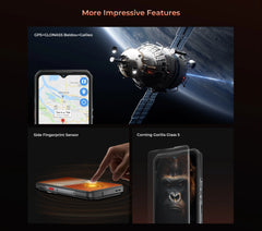 Oukitel WP55 Pro 5G Rugged Smartphone Android 15.0 New 6.6" Product Global Version 48GB(16+32) +512GB  108MP Cell Mobile Phone