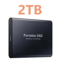 New Portable Hard Drive 1TB 2TB 4TB Solid Disk High Speed External Hard Disk USB3.1 Type-C Solid State Drive for PC/Phone/Loptop