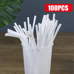 50-1000Pcs Multicolor Drinking Straws rietjes Milk Tea Bar Party Wedding Kitchen Home Accessories Beverage Black Straw Wholesale