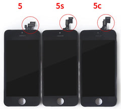 شاشة LCD من الدرجة AAA +++ لهاتف iPhone 6 6S 7 8 Plus مع مجموعة محول رقمي لشاشة اللمس ثلاثية الأبعاد المثالية لهاتف iPhone 5 5S + أدوات