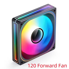 مروحة هيكل حاسوب JONSBO ZB-120/240/360، 12 سم، 5 فولت، ARGB، 120 مم، هيكل متجانس، مروحة تبريد بالماء، PWM، مروحة أمامية/عكسية