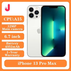 هاتف Apple iPhone 13 Pro Max مفتوح 6.7 بوصة OLED 128GB 256GB ROM A15 IOS Face ID 5G الهواتف المحمولة iphone 13 pro max
