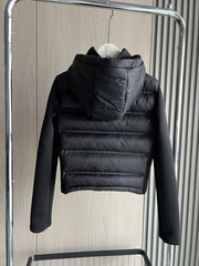 2024 Winter New Arrival TRAF Women's Lightweight Warm Down Jacket with Long Sleeves and Zippered Hooded Sports Coat 4391742