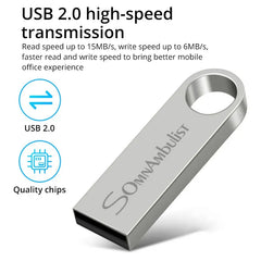 محرك أقراص فلاش SomnAmbulist USB 2.0 عالي السرعة لأجهزة الكمبيوتر المحمولة بسعة 32 جيجابايت و64 جيجابايت و128 جيجابايت، محرك أقراص فلاش USB صغير بسعة 16 جيجابايت و32 جيجابايت و64 جيجابايت و8 جيجابايت و4 جيجابايت