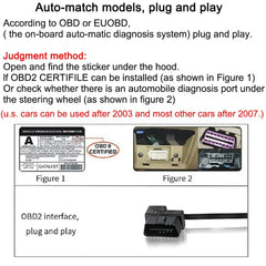 AD Car Speedometer With Alarm Water Temperature Meter G3 GPS / B3 OBD Head Up Display Accessories Auto Tachometer Clock Time