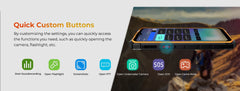 [World Premiere] HOTWAV Cyber 13 Rugged Phone 150LM Flashlight 8GB 128GB Smartphone 6.6'' HD+ 10800mAh 64MP Android 14 Cellphone