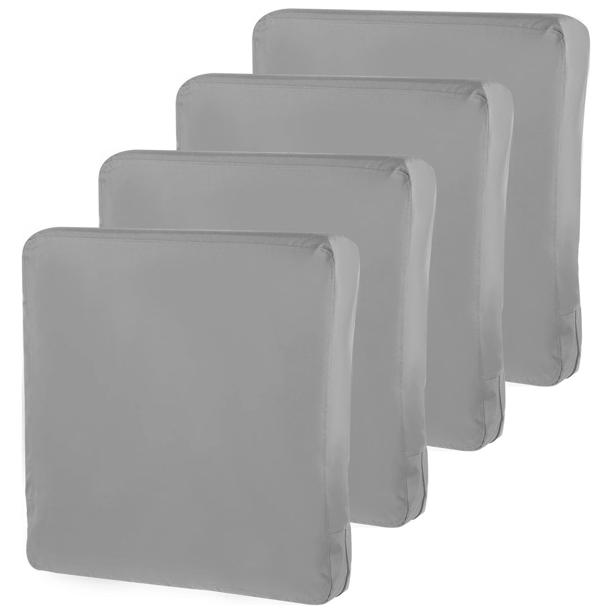 4Pcs Patio Cushion Cover 24×24in Waterproof Sofa Seat Cushion Covers Replacement Elastic Protector Minimalist Outdoor Cushion