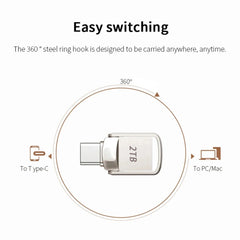 Xiaomi U Disk USB 3.2 Type-C Interface Mobile Phone Computer Mutual Transmission Portable USB Memory 2TB 1TB 512GB 2025 NEWEST