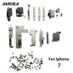 Complete Full Screw Set Metal Internal Bracket Replacement Parts Shield Plate Cover For IPhone X XR XS Max 7 8 Plus 15 Pro Max