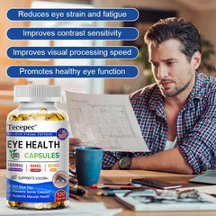 Lutein +Proanthocyanidin - Super Vision Support Supplement, Supports Eye Health, 120 Softgels
