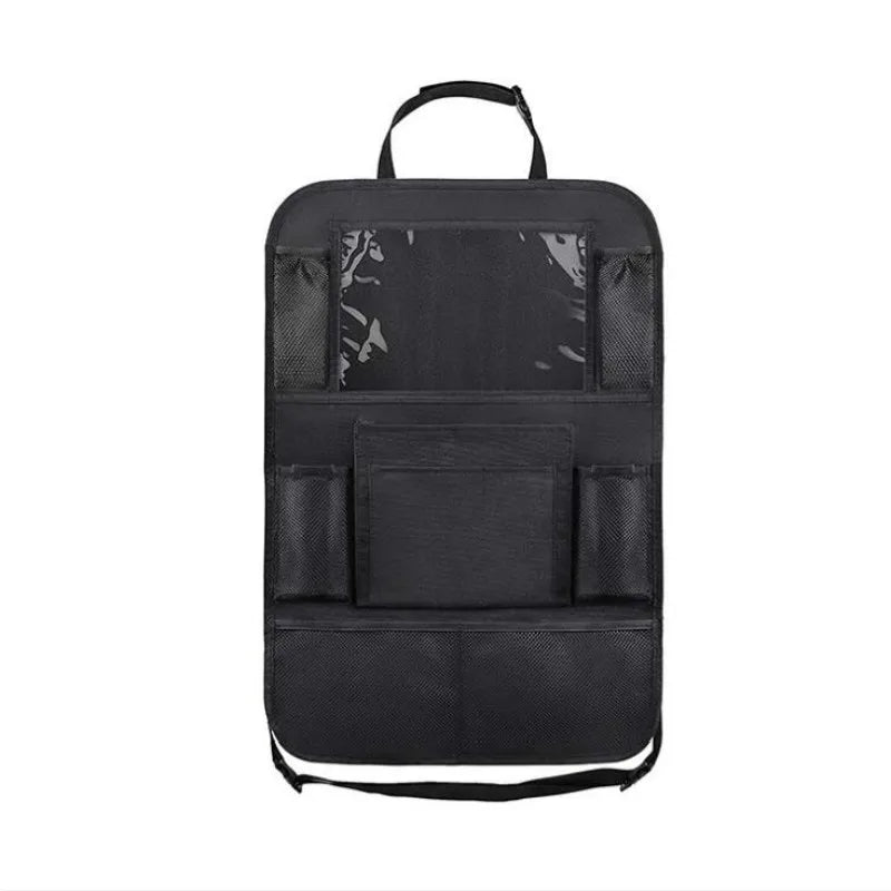 1pc/ 2pcs Car Seat Back Organizer 9 Storage Pockets with Touch Screen Tablet Holder Protector for Kids Children Car Accessories