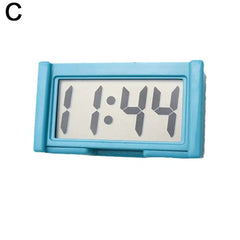 Mini Digital Clock Large Screen Car Dashboard Electronic Clock Self-adhesive Mini Clock Car Clock For Truck Dashboard