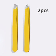 2/4pcs Eyebrow Tweezers Set Professional Tweezers For EyebrowsGreat Precision For Facial HairSplinter And Ingrown Hair Removal F