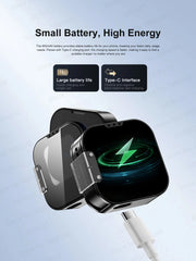 هاتف SERVO i19 صغير الحجم يعمل باللمس مع خاصية الاستعداد وبطاقة SIM مزدوجة ومشغل MP4 وخاصية Magic Voice 2G وشاشة صغيرة دوارة