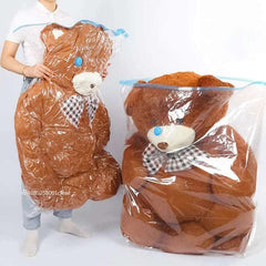 1-8PCS Vacuum Bag and Pump Cover for Clothes Storing Large Plastic Compression Empty Bag Travel Accessories Storage Container