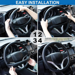 Car Steering Wheel Cover Protective Cover Soft And Odorless Silicone Texture Steering Wheel Cover Car Steering Wheel Protection