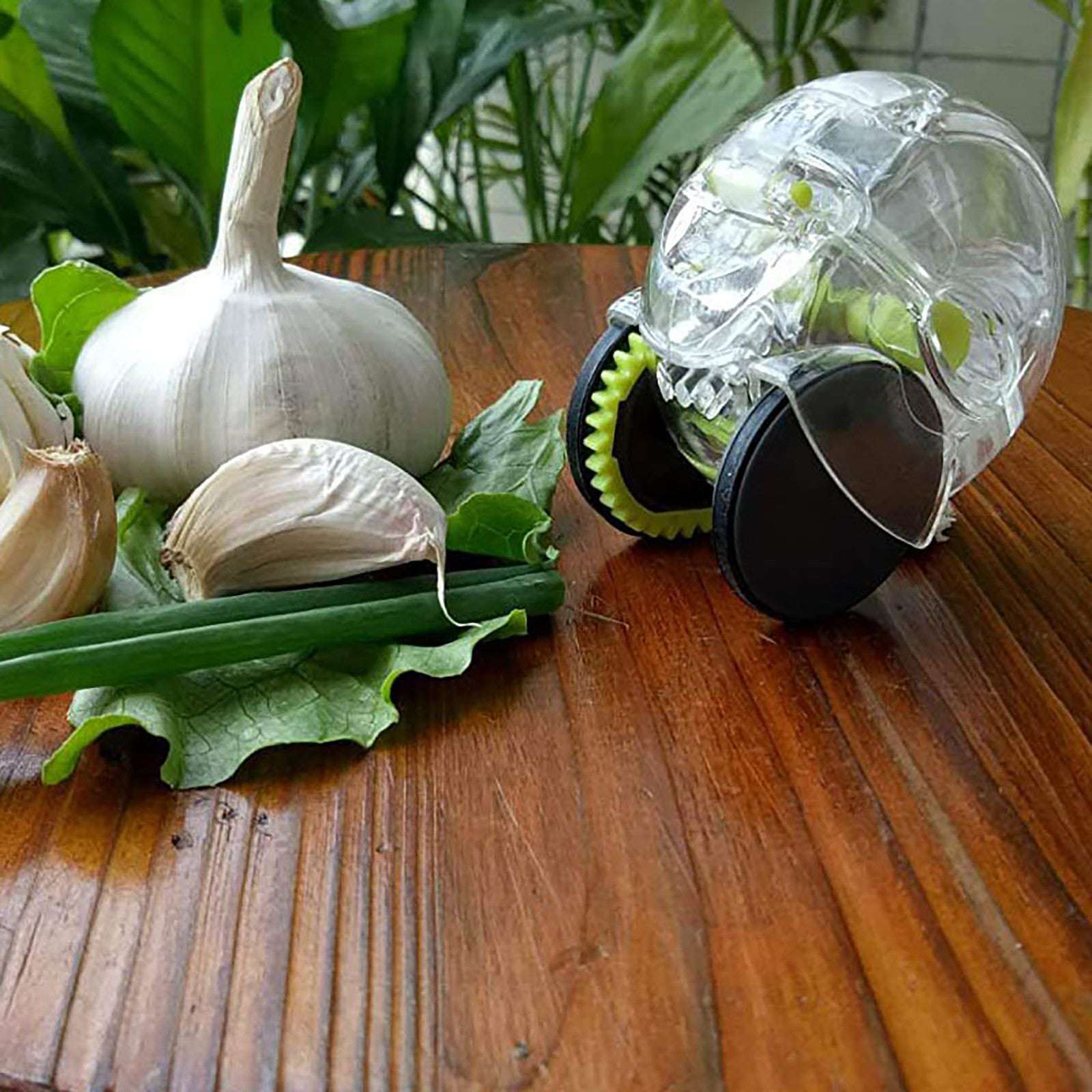 Kitchen Gadget Tool Garlic Chopper Wheel Garlic Mincer Roller Kitchen Aid Garlic Hand Crusher Kitchen Items Outils Cuisine