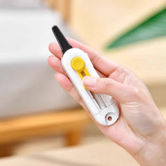 Box Cutter Mini Magnetic Box Cutter Box Cutter Safety Lock For Opening Packages Cartons Box Opener Razor Perfect For Home Use