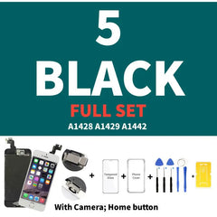 AAA Display for iPhone 5 5S 5SE 6 6S 7 8 Plus LCD Display Full Set Assembly Touch Screen Digitizer Replacement Pantalla+Camera