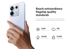 البرامج الثابتة العالمية لهاتف Xiaomi Redmi Note 13 Pro 5G الذكي كاميرا 200 ميجابكسل OIS Snapdragon 7s Gen 2 6.67" AMOLED هاتف مستعمل