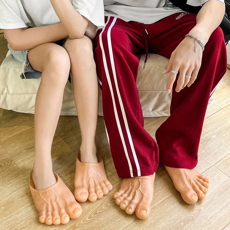 Funny Man Slippers Women Footwear Shoes Fashion Outdoor Beach Couple Slippers Role Playing Bigfoot Amazing Sandals Of The Hulk