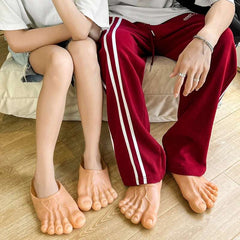 Funny Man Slippers Women Footwear Shoes Fashion Outdoor Beach Couple Slippers Role Playing Bigfoot Amazing Sandals Of The Hulk