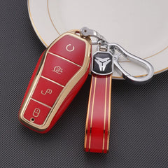 4 Buttons TPU Car Key Case for BYD Atto 3 Han EV Dolphin Remote Control Protect Cover Auto Accessories