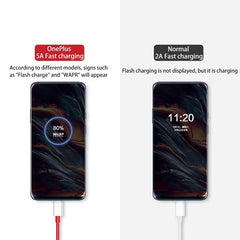 Oneplus 13 12 11 Cable Original 80W Supervooc Warp Charge Usb Type C Cable 100W Fast Charge One Plus 10T Nord CE 4 10 Ace 3 Pro