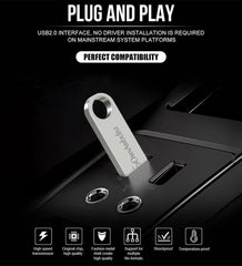 محرك أقراص فلاش SomnAmbulist USB 2.0 عالي السرعة لأجهزة الكمبيوتر المحمولة بسعة 32 جيجابايت و64 جيجابايت و128 جيجابايت، محرك أقراص فلاش USB صغير بسعة 16 جيجابايت و32 جيجابايت و64 جيجابايت و8 جيجابايت و4 جيجابايت