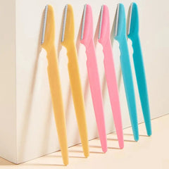 10/40Pcs Eyebrow Trimmer Face Blade Shaver Portable Eye Brow Epilation Hair Removal Safety Eyebrow Cutting Woman Makeup Tools