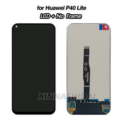 6.4’‘ New Display For Huawei P40 Lite LCD Touch Screen Digitizer Assembly With Frame Display Replacement For Huawei P40 Lite