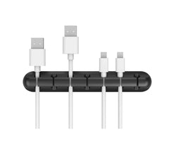 منظم كابلات USB من السيليكون من NNBILI، لفاف الكابل، مشابك إدارة سطح المكتب، حامل كابلات للفأرة وسماعات الرأس، منظم أسلاك