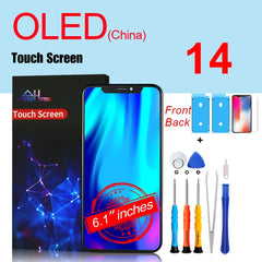 PINZHENG High Quality Screen INCELL LCD OLED For iPhone 14 Pro 15 Plus 13 Pro Max Display For iPhone Replacement With Tools