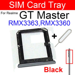 حامل بطاقة SIM لهاتف Realme GT Neo Neo Flash GT Neo2 2T GT Master Explorer 5G Nano محول بطاقة SIM أجزاء حامل البطاقة