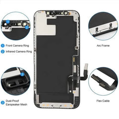 شاشة OLED جديدة لهاتف iPhone X XR XS MAX 11 12 PRO MAX شاشة LCD لهاتف iPhone 7 8 Plus X XS 11 شاشة Incell تدعم اللمس ثلاثي الأبعاد
