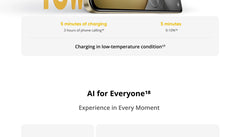 [World Premiere] realme C75 MediaTek Helio G92 Max Processor 6.72'' 90Hz Display IP69 5828mAh Battery 45W Charge 50MP AI Camera