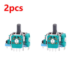 طقم قطع غيار عصا التحكم البديلة لجهاز تحكم بلاي ستيشن 5 DualSense PS5، مفك براغي 2K3 أوم، طقم قطع غيار عصا التحكم التناظرية ثلاثية الأبعاد