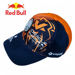 قبعة ركوب الدراجات Red Bull، قبعة بيسبول رياضية خارجية للرجال والنساء، قبعة واقية من الشمس، مقاس قابل للتعديل