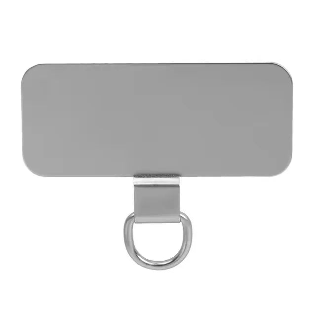 1/4 pcs Universal Metal Phone Lanyard Gasket Patch Durable Ultra Thin Mobile Phone Sling Rope Card Clip Strap Hang Cord Tab