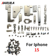 Complete Full Screw Set Metal Internal Bracket Replacement Parts Shield Plate Cover For IPhone X XR XS Max 7 8 Plus 15 Pro Max